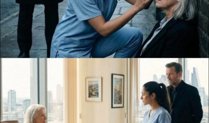 En blyg sjuksköterskestudent hoppade över en tentamen för att hjälpa en skadad främling — nästa dag spårade VD henne.