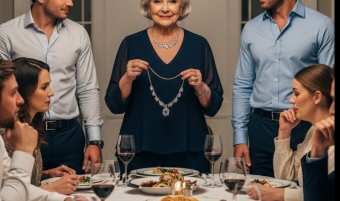 På hennes sjuttionde födelsedag gav han sin mamma ett halsband på 15 000 dollar — och hon förödmjukade honom inför alla. Vad han gjorde efter att gästerna lämnade avslöjade en sanning som hon aldrig förväntade sig.
