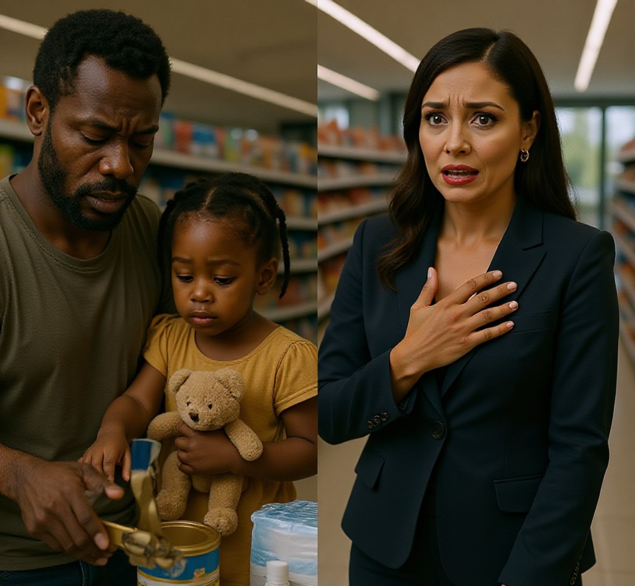 Milliardärin übergibt ihre Kreditkarte einem obdachlosen alleinerziehenden Vater – was er damit kaufte, erschütterte sie zutiefst