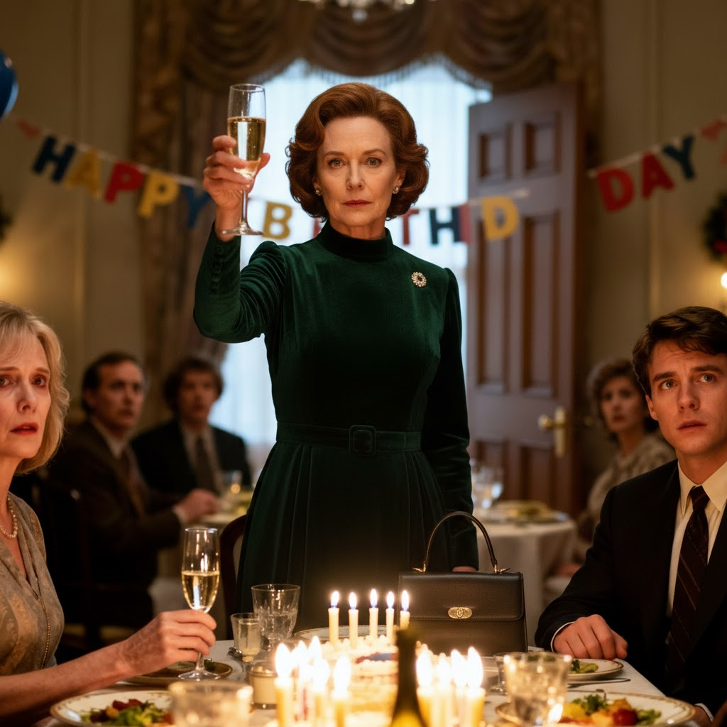 Alla mia festa di compleanno numero sessantacinque, sollevai il bicchiere e dissi, “Ryan, sei sicuro che il bambino sia tuo?”