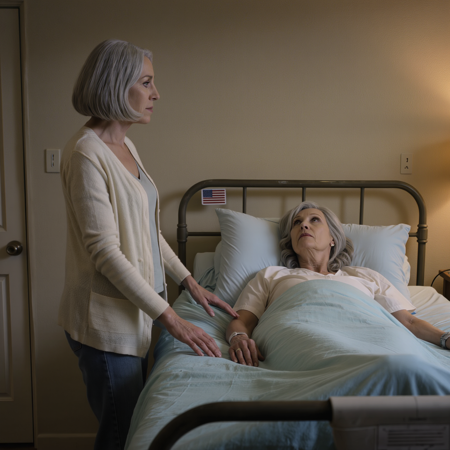 My son and his wife went on a trip, leaving me to care for her mother—who they said ‘wouldn’t wake up’ after an accident. They left me alone with her mother. But the moment they walked out… she opened her eyes.