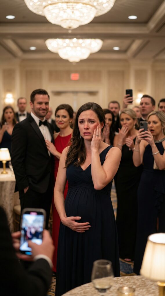 I didn’t scream when Ethan’s palm cracked across my cheek—I just tasted blood and watched him smile at his mistress like I was a prop. “See?” he said, loud enough for everyone to hear. “She knows her place.” I pressed a shaking hand to my belly. “Our baby is listening,” I whispered. Then the clinic called. One sentence. One test result. And the man who broke me sank to his knees, sobbing my name.