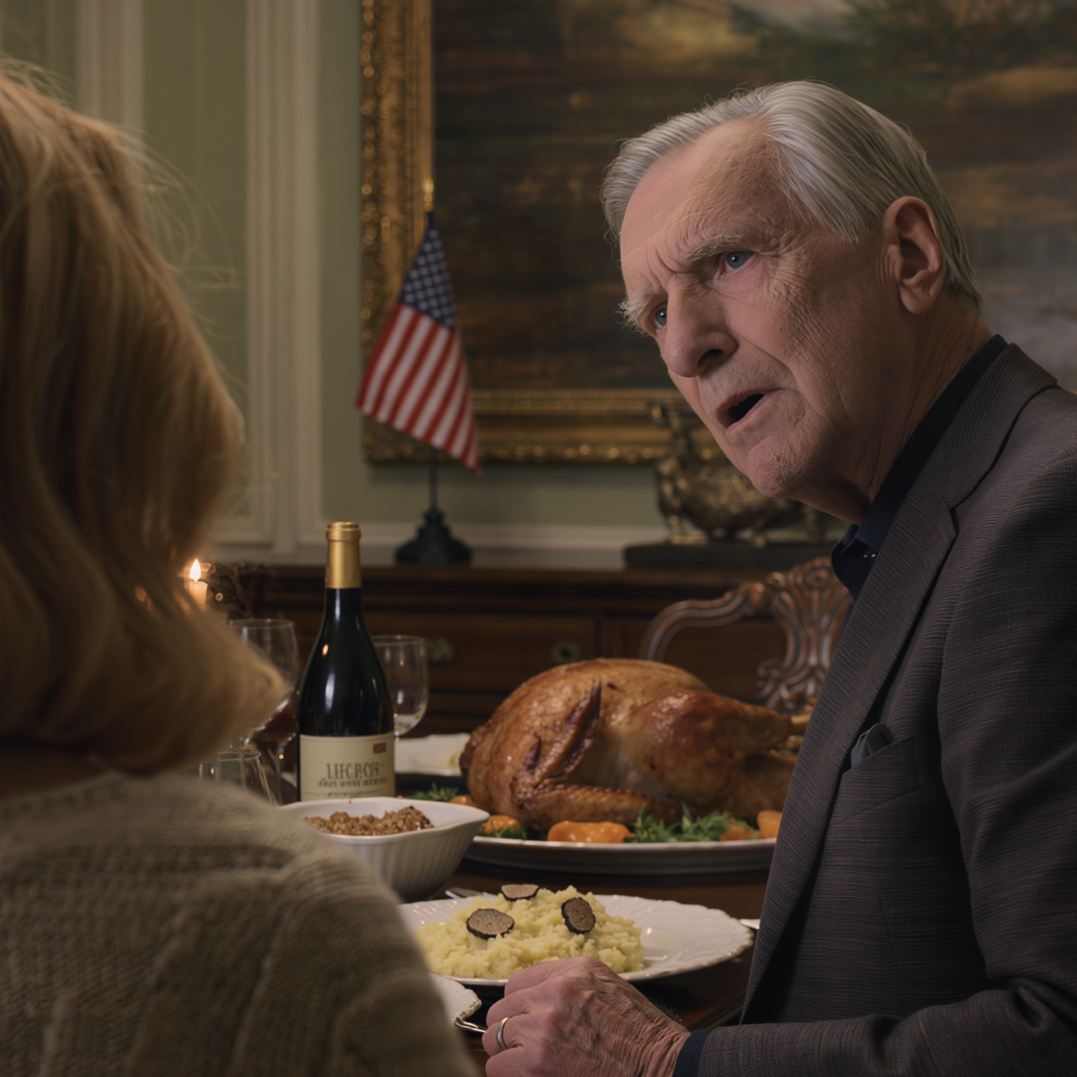 “What the hell? I transfer $1,500 to you every single month!” my grandpa growled right at the Thanksgiving table while the whole family was still laughing and chatting. I froze: “What are you talking about?” The lawyer popped open a laptop and pulled up the transfer statements—60 transfers across five years—my parents went pale, my sister turned bright red. And then he looked straight at me, dropped one more sentence that made the “family play” start cracking open…