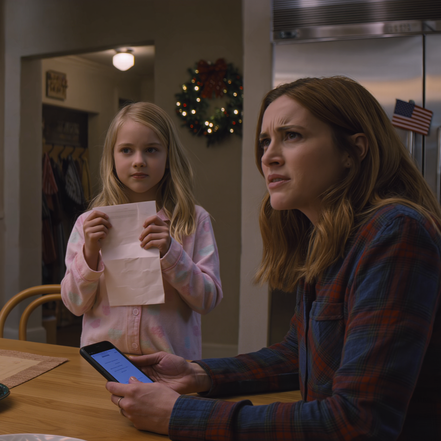 On Christmas Eve, my 7-year-old found a note from my parents: “We’re off to Hawaii. Please MOVE OUT by the time we’re back.” Her hands were shaking. I didn’t shout. I took my phone and made a small change. They saw what I did, and went pale…