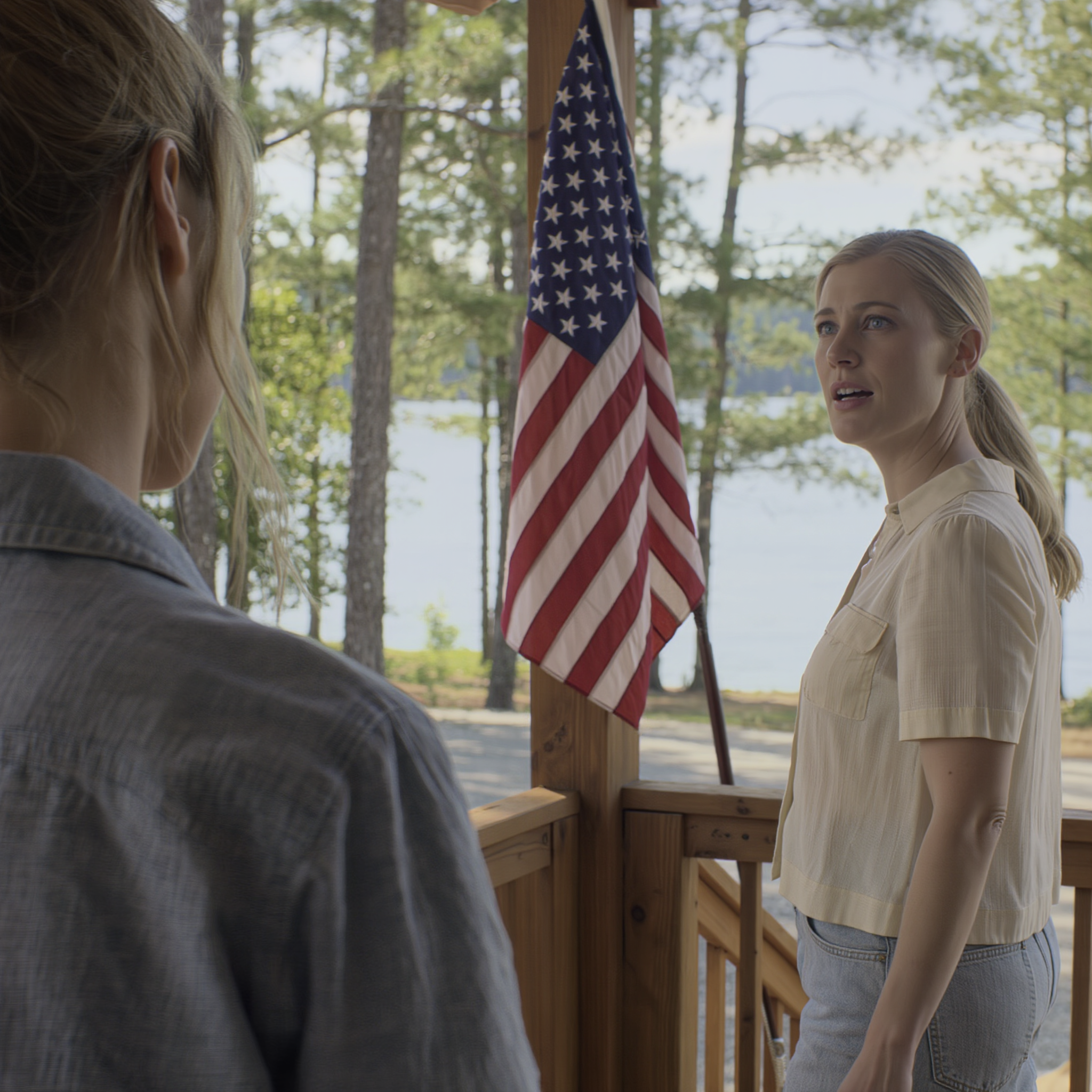 My stepmom said, “You’re not going anywhere, this trip is only for a real family!”… but they still booked 10 days at the lake house under my name without even asking; I didn’t argue, I just requested time off early and drove up first “to get things ready”… when they hauled their suitcases up the steps, the key suddenly became useless, I cracked the door and said one sentence that froze them all…