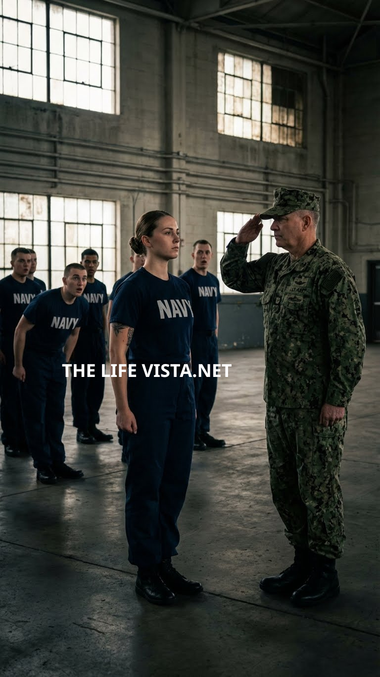 They mocked her tattoo—until the SEAL commander raised his hand in salute, and the laughter died instantly.