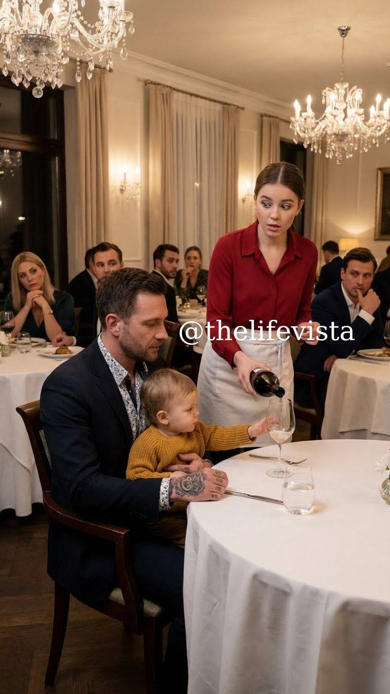 The mob boss’s daughter had never spoken a word—until she pointed at the waitress and whispered, “Mom.”