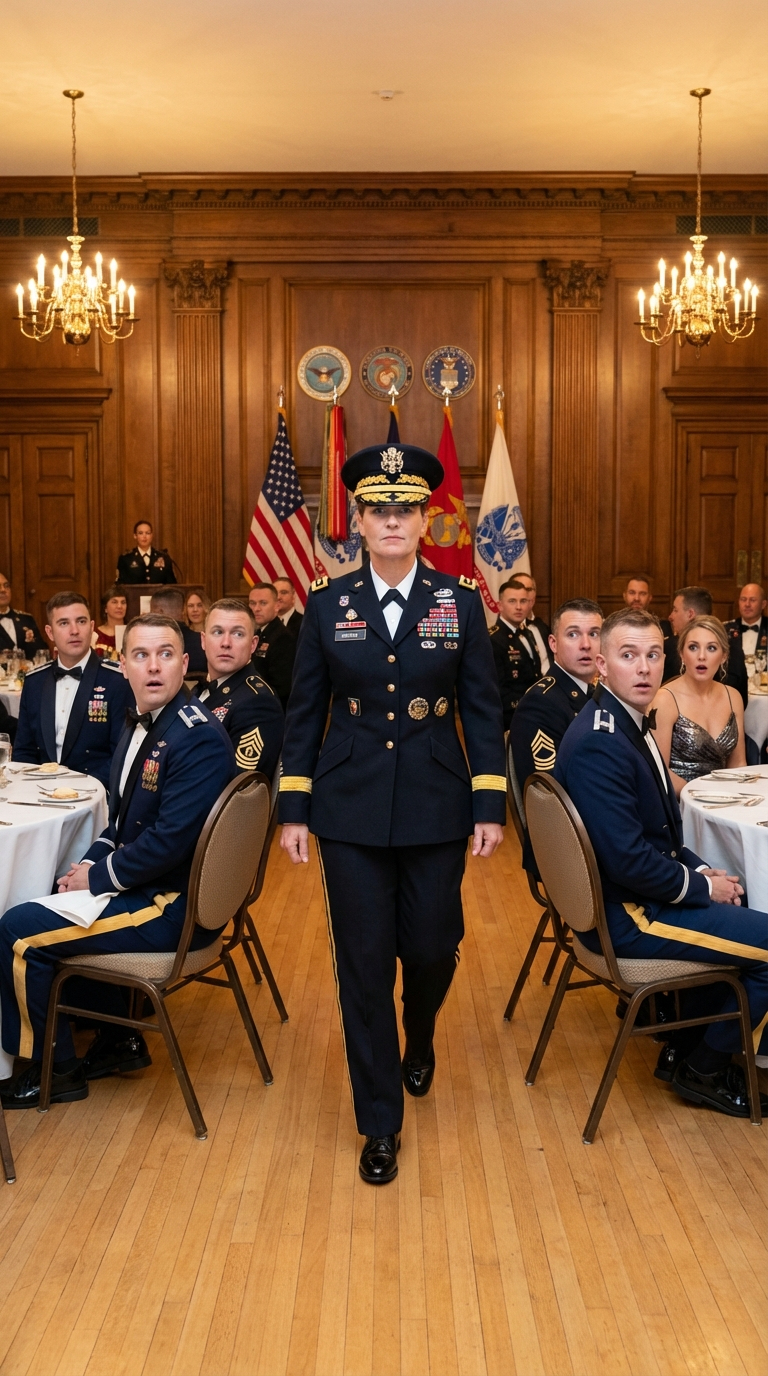 He spent weeks ordering me around. Then I wore the uniform he’d never earned—and everything changed.