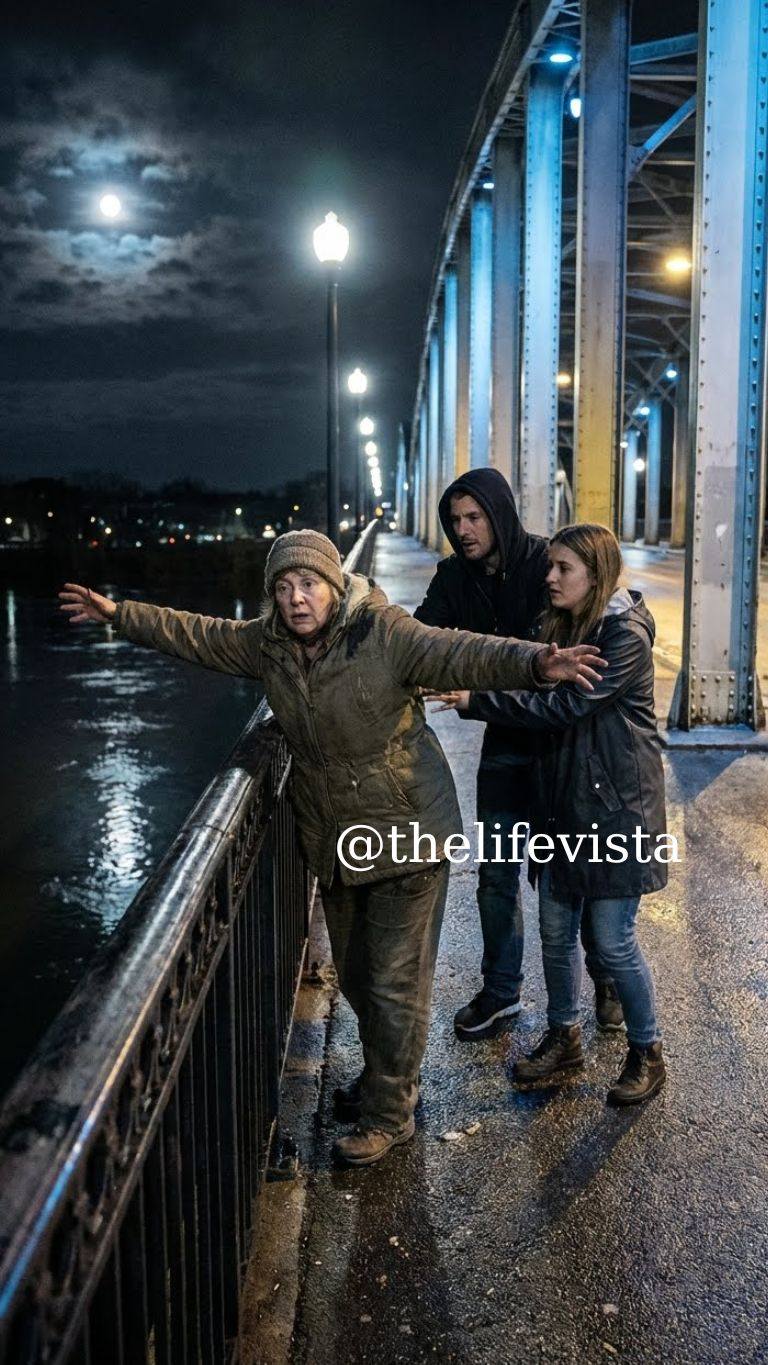 “Hello, river,” my daughter-in-law whispered as she shoved me into the water. My son stood there smiling. They thought my $80 million was already theirs. But that night, when they came home… I was sitting in the chair, waiting.