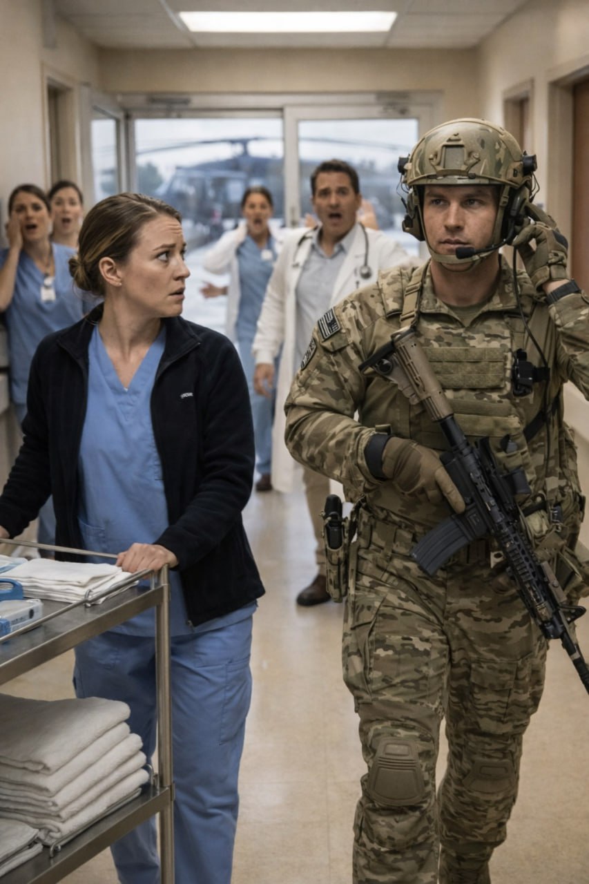 Sie war nur die neue Krankenschwester, die von allen übersehen wurde – bis plötzlich eine Hubschrauber-Crew auftauchte und nach ihr suchte, sodass der ganze Raum sprachlos erstarrte.