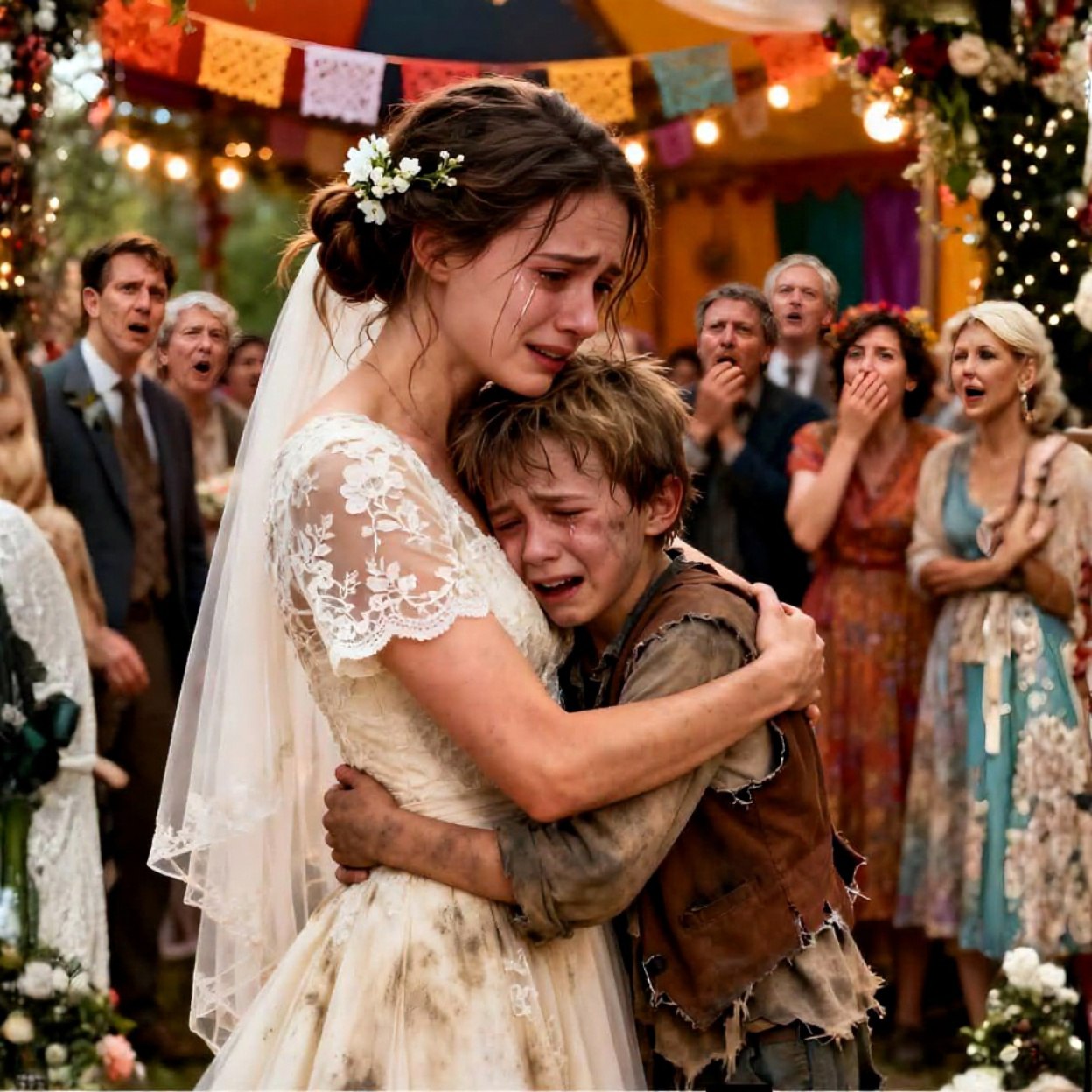 Bei einem luxuriösen Hochzeitsbankett erstarrt ein kleiner Junge, als er in der Braut plötzlich seine seit Jahren vermisste Mutter erkennt. Die Entscheidung des Bräutigams bringt schließlich alle Gäste zu Tränen …