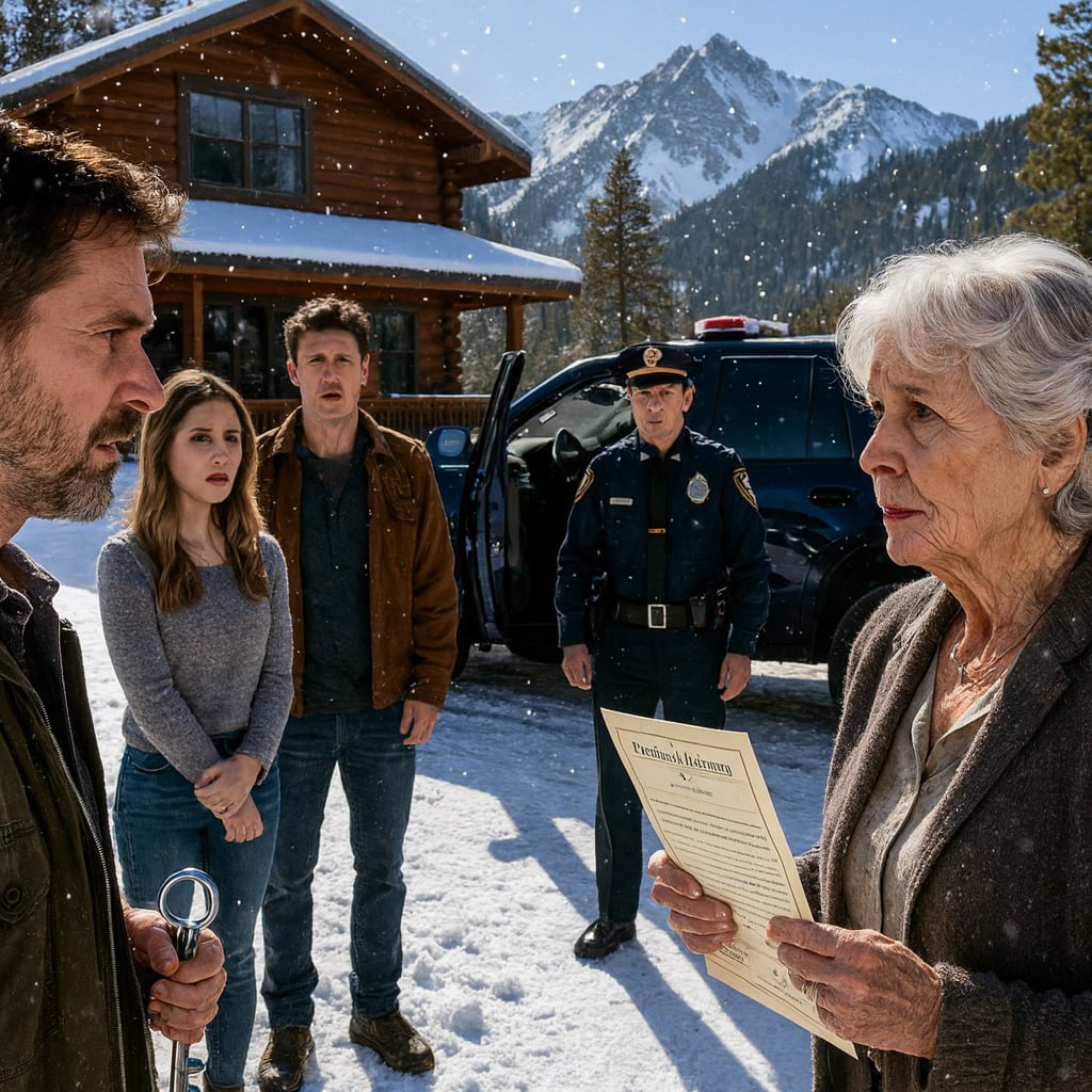 Sie hatten mich von der Weihnachtsfeier ausgeschlossen, also beschloss ich, mir selbst einen Berg zu kaufen. Als sie dann mit einem Schlosser kamen, um das Grundstück für meinen Bruder zu übernehmen, gingen sie davon aus, dass ich allein sei. Sie ahnten nicht, dass ich bereits einen Anwalt, Kameras und einen stellvertretenden Sheriff bereit hatte…