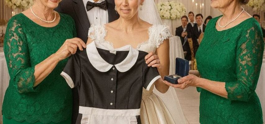 Bei der Hochzeit meiner Tochter überreichte ihre Schwiegermutter ihr ein Geschenk. Als meine Tochter die Schachtel öffnete, fand sie darin eine Haushaltsuniform.