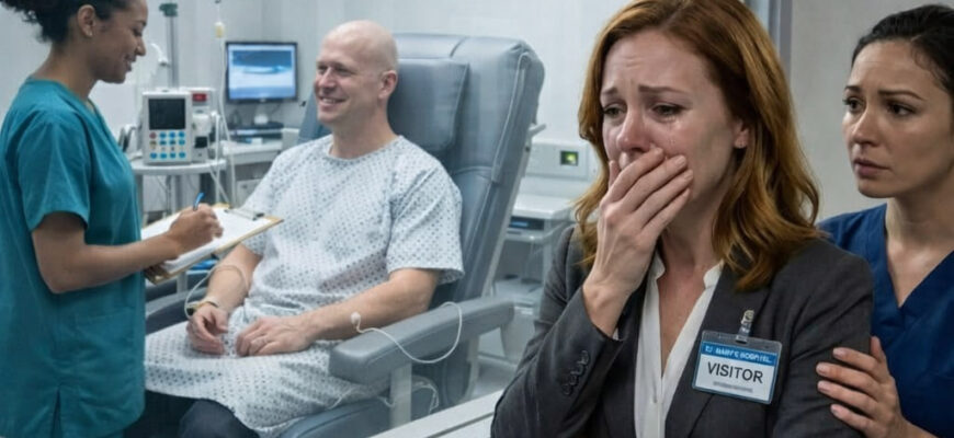 Ich stürmte in den Operationssaal, um meinen Mann zu sehen. Plötzlich beugte sich eine Krankenschwester zu mir und flüsterte: „Schnell, Frau! Verstecken Sie sich und vertrauen Sie mir! Es ist eine Falle!“ Zehn Minuten später… erstarrte ich, als ich ihn sah. Denn es stellte sich heraus, dass er…