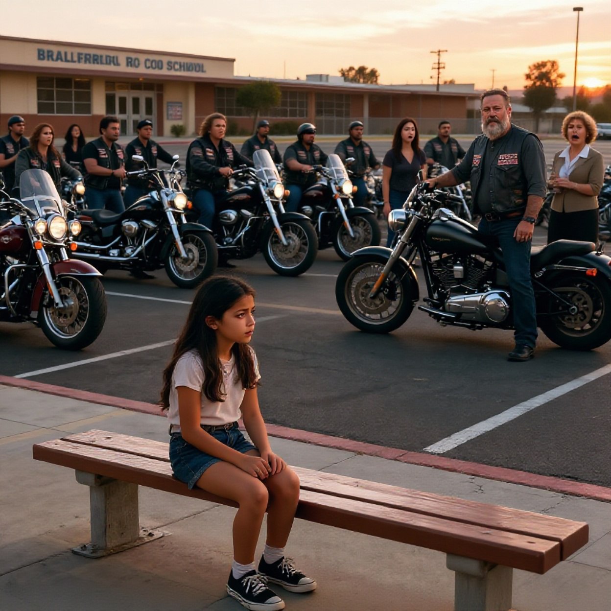 In der Schule vergessen – von der Motorrad-Familie meines Vaters gerettet