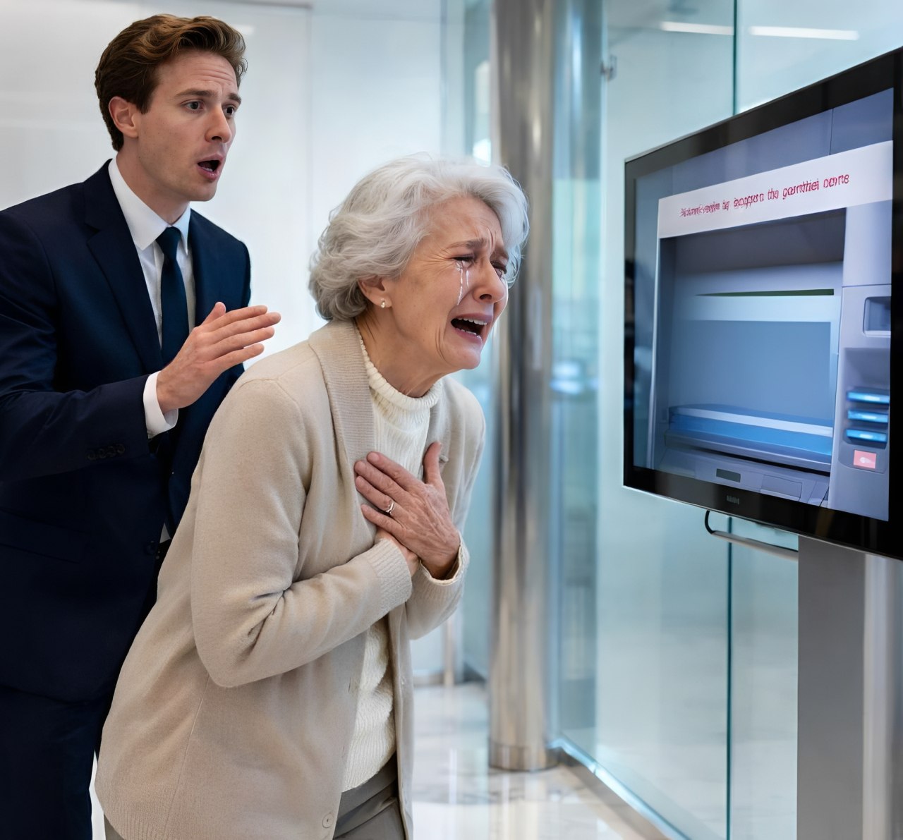 „Ich bin 69 Jahre alt und habe seit einem ganzen Jahr keinen einzigen Dollar erhalten – obwohl mein Sohn sagt: ‚Mama, ich überweise ihn jeden Monat.‘ Also habe ich heimlich nachgeprüft, und die Überwachungskameras der Bank zeigten etwas, das meine ganze Familie sprachlos machte…“