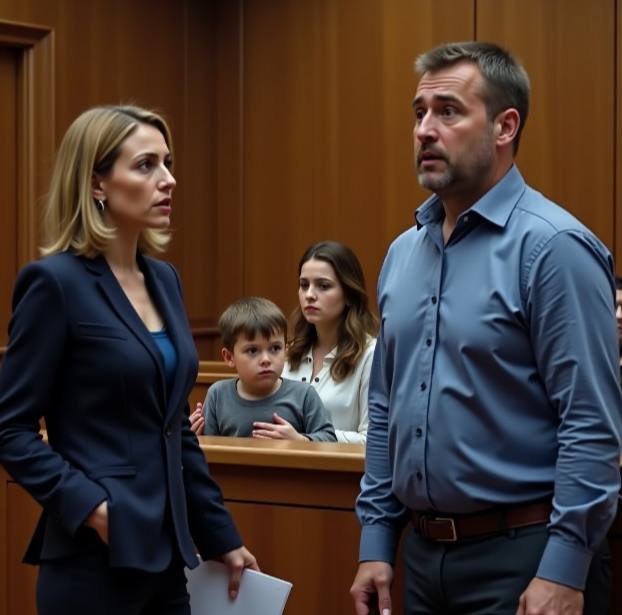 „Weder dieses Kind noch dieses Weib brauche ich!“ brüllte der Mann im Gerichtssaal.