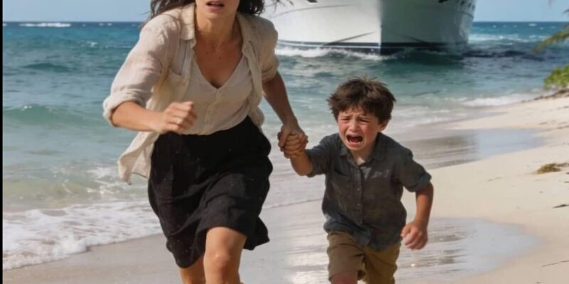 Vi åkte på en resa till en dold privat beach.My Sonen och jag skrattade och plockade musslor när en hög cykel bröt tystnaden.Jag tittade upp och såg båten gå, och mina föräldrar och min systers familj var på den.Jag sprang längs strandlinjen och skrek åt dem att wait.My mamma vände sig om och sa: Du är här mer än vi är.