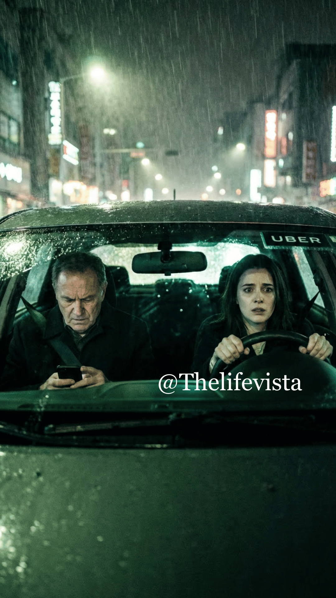 I spent three years driving Uber just to get by. One night, I picked up an elderly man who couldn’t stop staring at me. Then he asked quietly, “What’s your mother’s name?” When I answered, he broke down in tears. “I’ve been looking for you for twenty-eight years,” he said. Then he unlocked his phone and showed me something that made my heart stop.