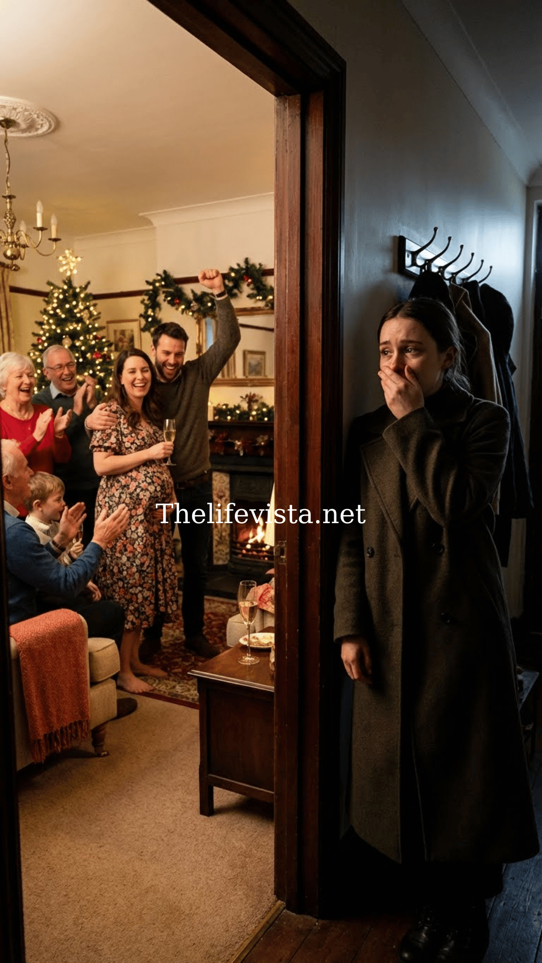 “I Got There Early and Overheard My Husband Announcing His Mistress Was Pregnant — Three Weeks Later, Something Unbelievable Happened.”