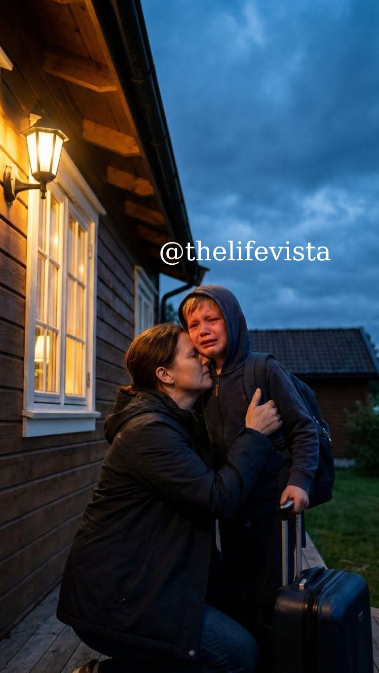My mother promised to take my son on a trip with my sister’s family and left that night. Not long after, a loud knock shook my door. My son stood there sobbing, suitcase in hand. They told him he “had no ticket” and left him behind. When they came back, they were forced to face a truth that shattered everything they thought they could get away with.