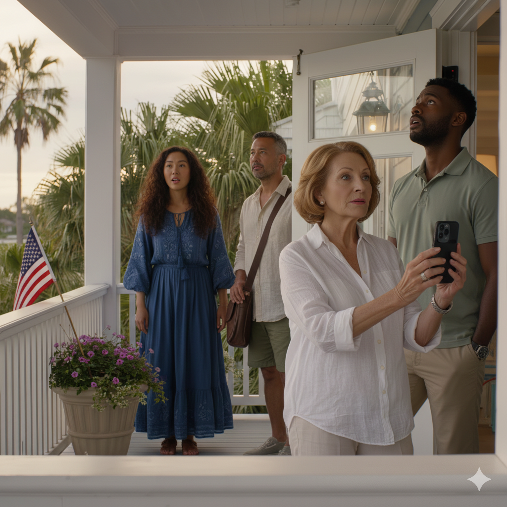 “You will die poor and alone!” my daughter-in-law mocked while I was still renting, so I bought a villa just for myself. Then my son arrived, looked around my new front porch like it already belonged to him, and said, “Great—my wife will love raising the kids here.” I just smiled and dialed a number in silence…