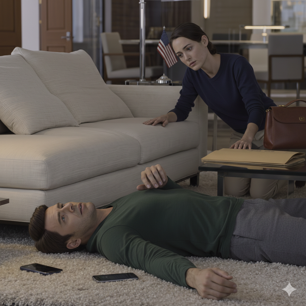 I pretended to be dead to test the shyest house help in my home: in two years at the Quezon City mansion, she never once looked me in the eye, only swept in silence…… I thought she’d run—but the sobs, the trembling “sir,” and a secret exposed right as the ambulance arrived left me frozen in place…