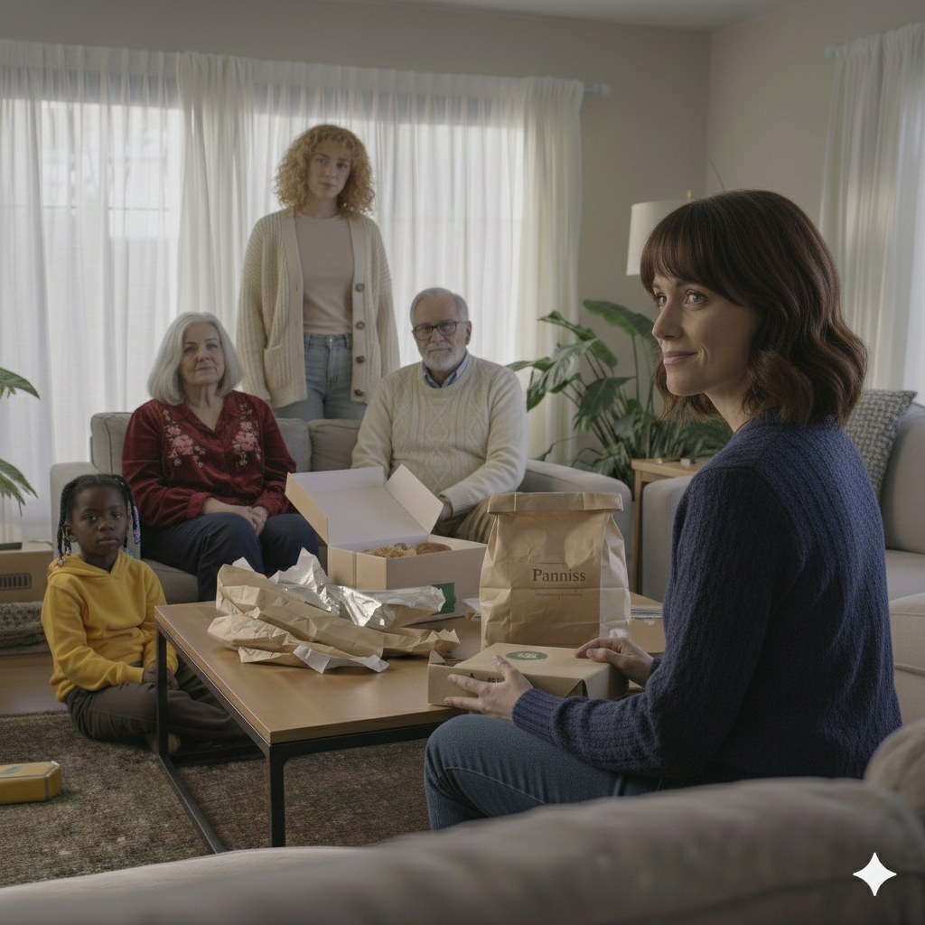 I secretly bought a 1 MILLION DOLLAR house to start over… on moving day, I found a strange moving truck parked out front, my sister’s stuff piled everywhere, my brother-in-law barking orders like he owned the place… I just smiled and welcomed them in—until they saw WHAT I put down on the table…