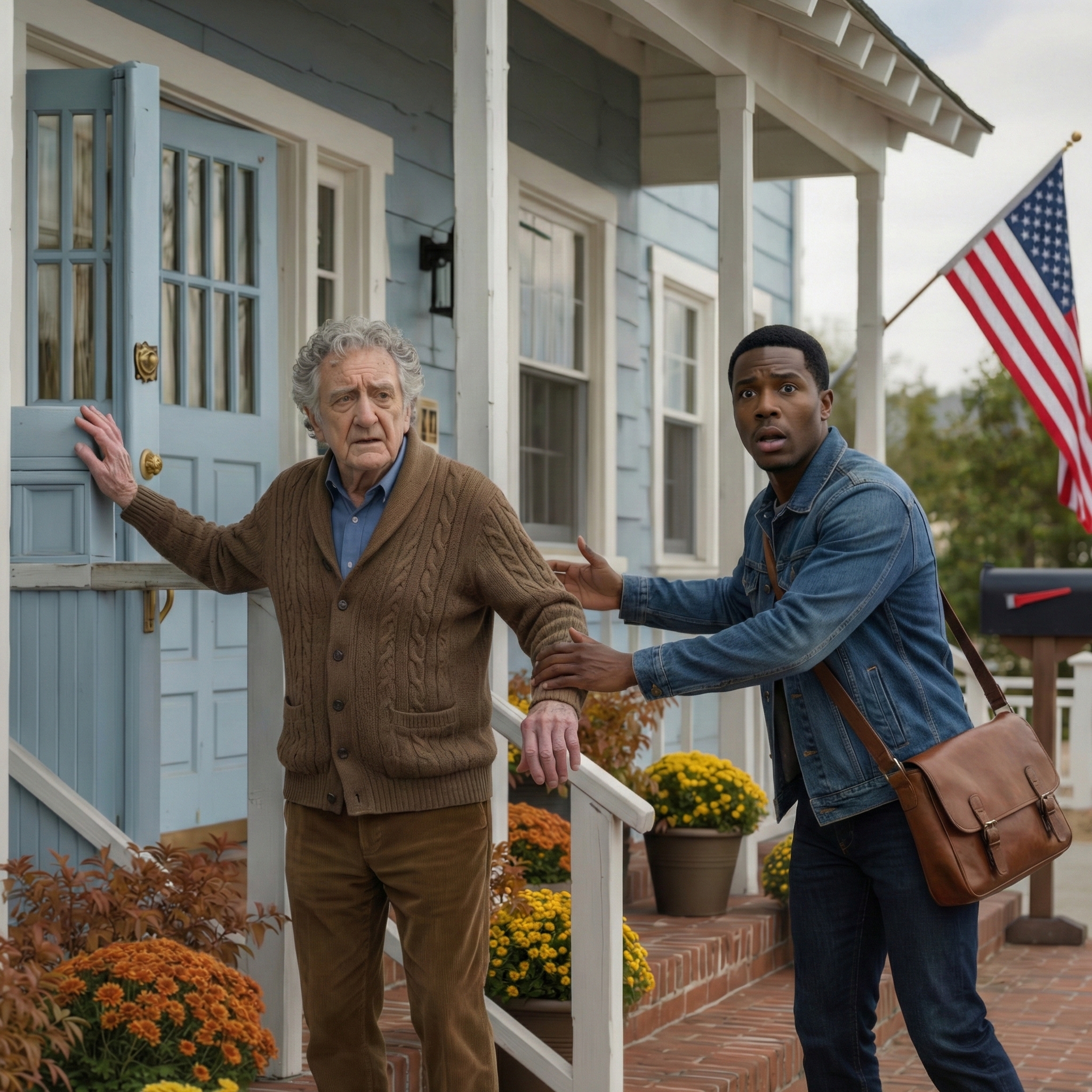 Two weeks ago, my wife went to visit my daughter’s house. I wanted to create a surprise, so I quietly drove there as well. But as soon as I set foot on the porch of that small, peaceful house, the neighbor ran over, gripped my hand tightly and said, “Stop, you shouldn’t go in there.” Five minutes later, a truth made me unable to stand