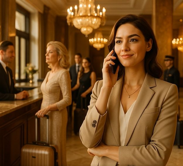 Meine Schwiegermutter buchte ein Fünf-Sterne-Hotel für alle — nur nicht für mich. Ich lächelte nur und rief den Manager an… 