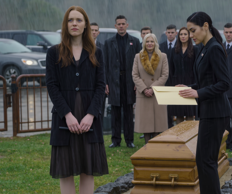 My husband once muttered that I was ‘irrelevant’ at my father’s funeral. I didn’t argue. I didn’t cry. I simply smiled. He had no idea what my father had really left behind.