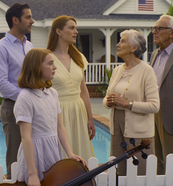 My parents sold my 11-year-old daughter’s antique cello—the one she received from my grandmother—and then used the money to build a pool for my sister’s child. When my grandmother found out, she smiled and said, “The cello was…” My parents were stunned into silence.