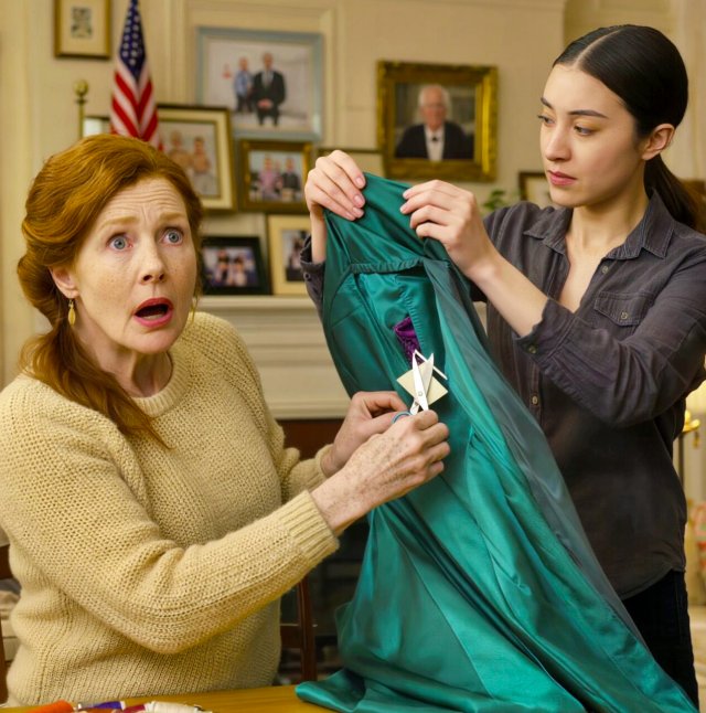 On the night before my birthday, my late father suddenly appeared in a dream and said, “Don’t wear the green dress your husband gave you!” When the seamstress brought the dress, I froze when I realized that the dress was green exactly as in the dream – and that was only the beginning of everything.