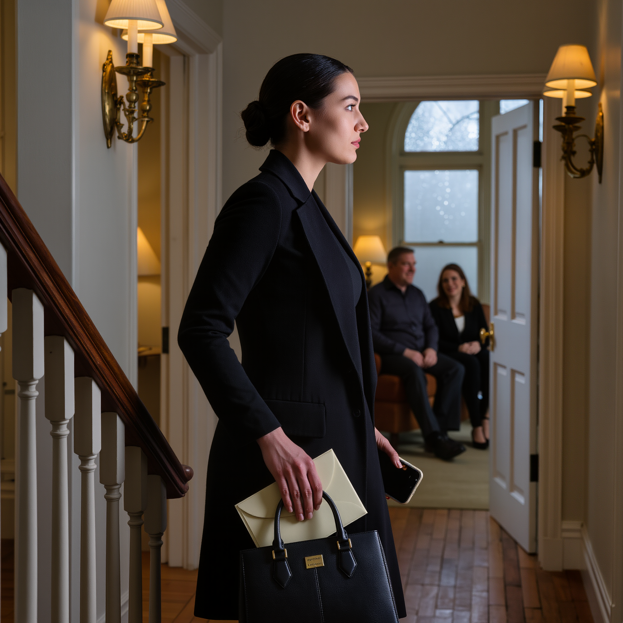 After her father’s death, she never told her husband what he left her, which was fortunate, because three days after the funeral, he showed up with a big smile, along with his brother and a ‘family advisor,’ talking about ‘keeping things fair’ and ‘allocating the money.’ She poured herself coffee, listened, and let them think she was cornered’until he handed her a list and she realized exactly why she had remained silent.