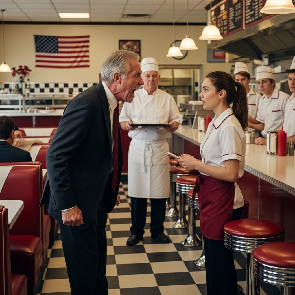 A MILLIONAIRE disguised himself in his own RESTAURANT, and FROZE when he heard THREE WORDS from the…