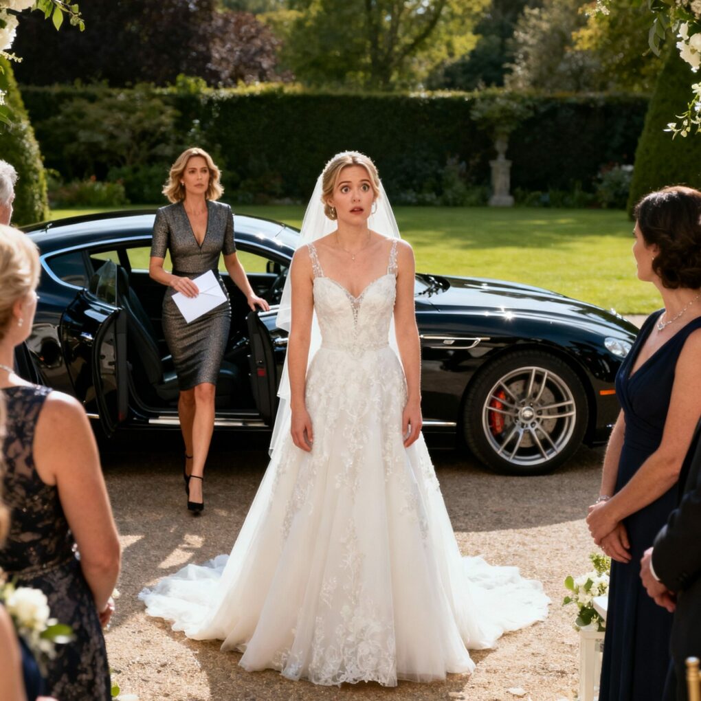 My classmate borrowed $8,000 and disappeared — three years later, she arrived at my wedding in a million-dollar car. but what i found inside her envelope made my heart stop…