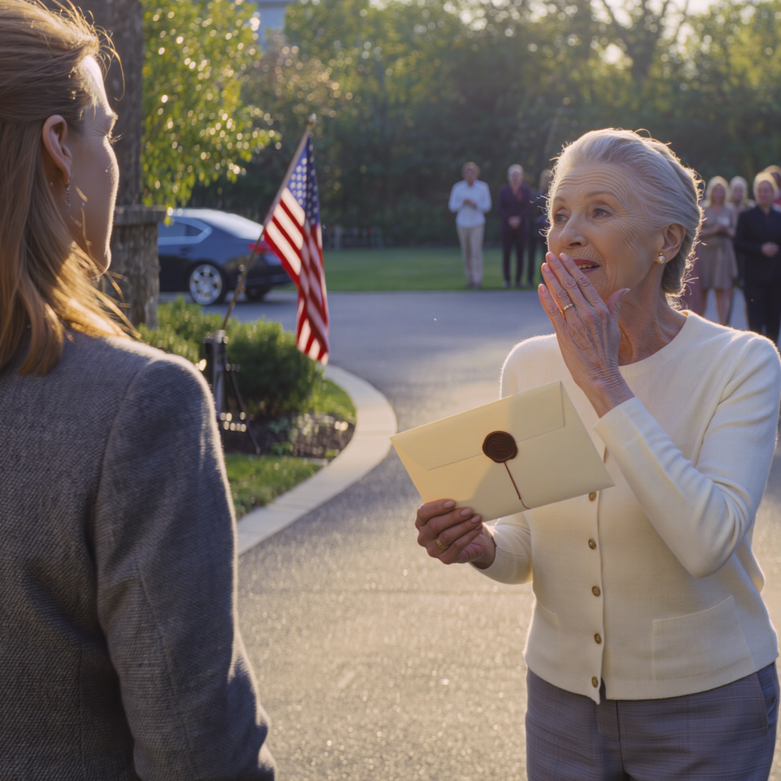 My 25th birthday—the “spirit-adopted” kid—was turned by my parents into a party for my brother’s MBA. I quietly washed dishes in the kitchen, the clink of glasses outside slicing into my ears, when my grandmother suddenly hugged me and whispered, “It’s time.” She pressed a wax-sealed envelope into my hand and gave me one order: “Don’t open it in the house.” I sat in my car for a long time… and the first line made me breathe out: “No way…”