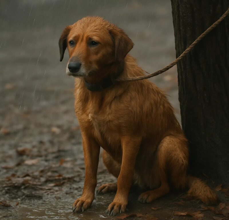 Der Hund blieb drei Tage lang regungslos, und als ich den Grund herausfand, war ich schockiert