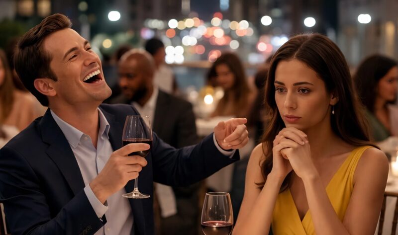 Ich habe nichts gesagt, als mein Mann mich vor allen als „ein Fehler der Jugend“ bezeichnete, aber als er in der Wohnung aufwachte und die Nachricht auf dem Spiegel sah… Stand er wie erstarrt da