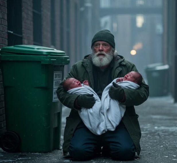 Er rettete 2 Babys aus dem Müll … und 20 Jahre später geschah eine Überraschung, die sein Leben veränderte!…