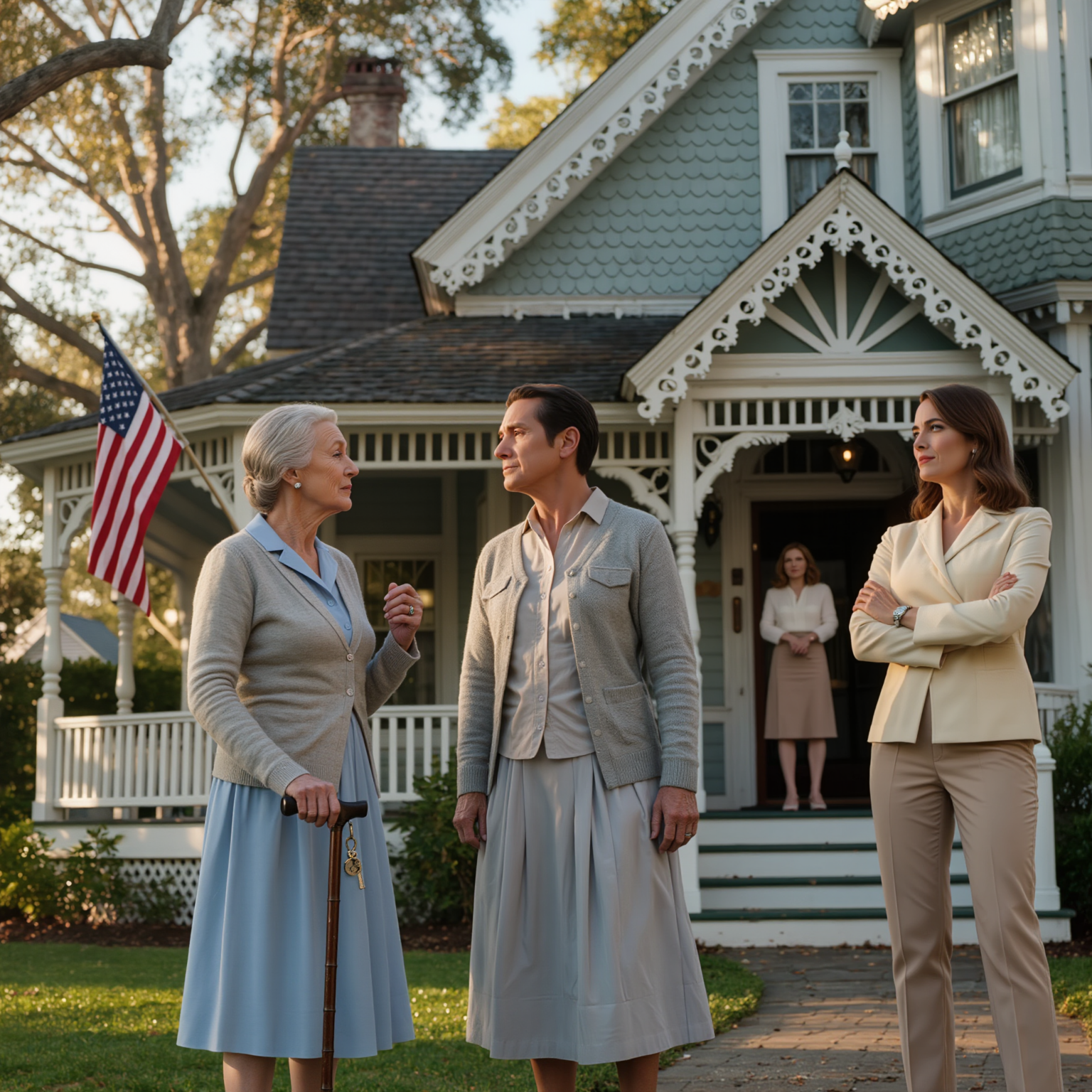 When I came home from a funeral today with my cane and my keys, my son said, “We changed the locks—you don’t live here anymore,” and I smiled like I’d misheard him, because he thought he could park me in “Sunny Hills” for my “safety”… until a courier walked into his client meeting two days later with a letter that made his hands shake.
