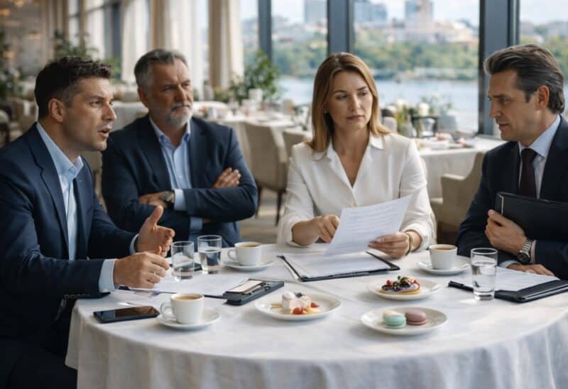 Il milionario portò la donna delle pulizie alle trattative «per far scena» e le ordinò di non dire una parola, promettendole in cambio un buon stipendio, ma una cosa scioccò tutti