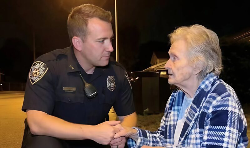 Um drei Uhr morgens erhält die Polizei einen seltsamen Anruf: Ein Bürger meldet, dass seine Nachbarin auf der Straße sitzt, auf dem Bürgersteig: Was die Polizisten bei ihrer Ankunft bei ihr entdecken, lässt sie sprachlos