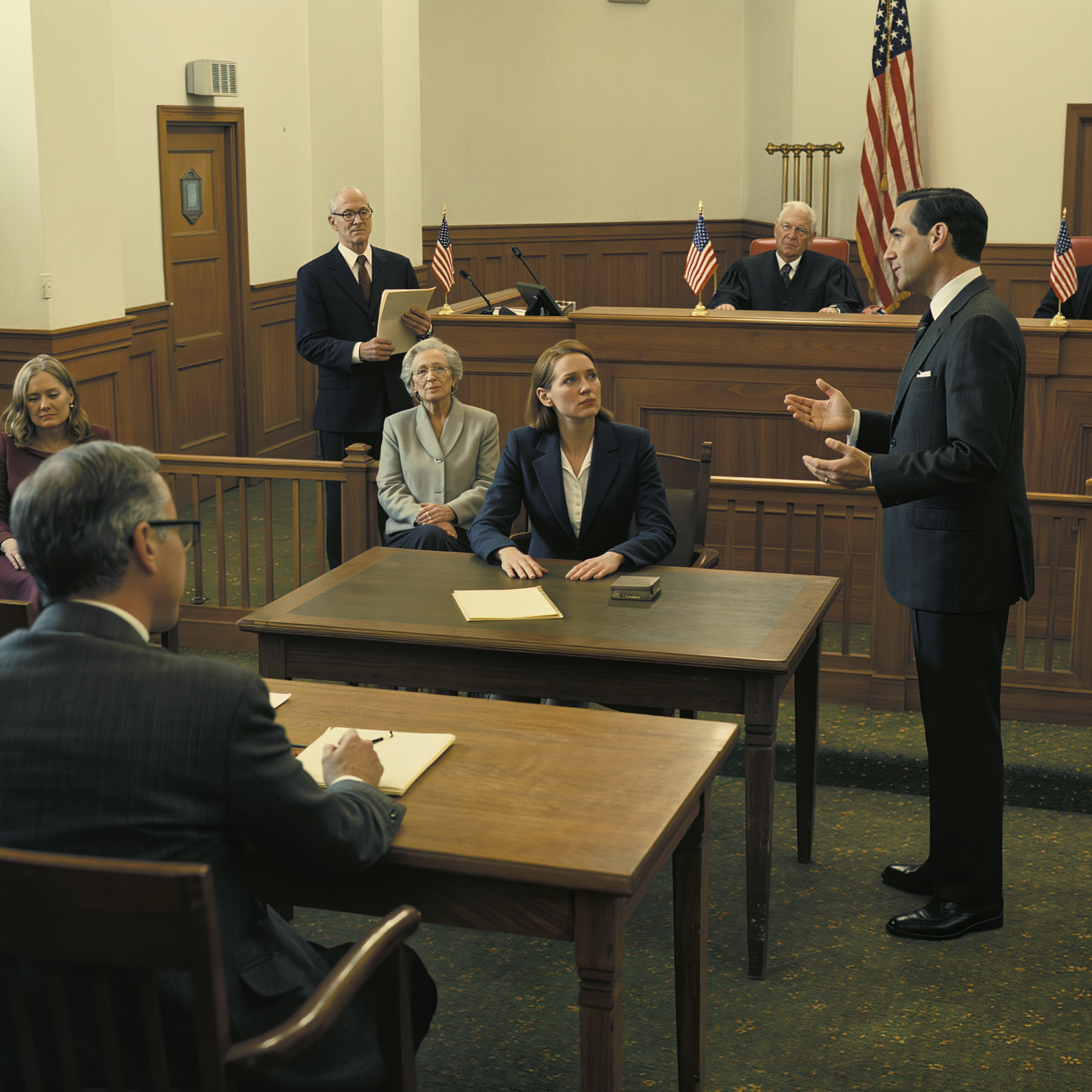 At 30, I sat in a freezing Madison County courtroom while my father smiled and told the judge, “She’s unstable— give me her house, her car, her savings, everything,” and my mother stared at her lap… until the bailiff delivered one packet, and the judge’s eyes went hard for once.