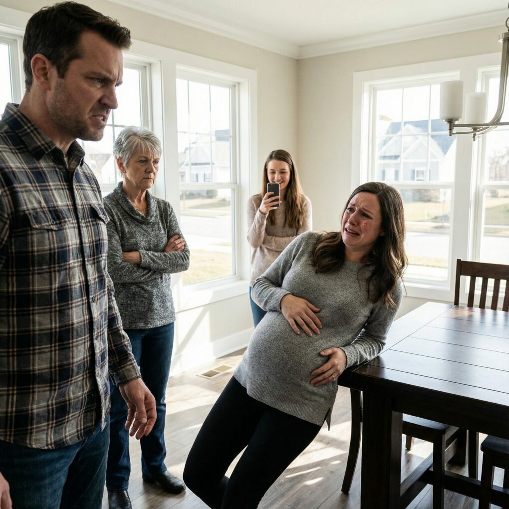 Winning $850,000 while eight months pregnant should have been the happiest moment of my life. Instead, it turned into a nightmare. My mother-in-law claimed the money, my husband slapped me, and I fell, my belly striking the corner of the table. My sister-in-law was filming, grinning. I warned them they’d regret it — but no one believed me. Until…