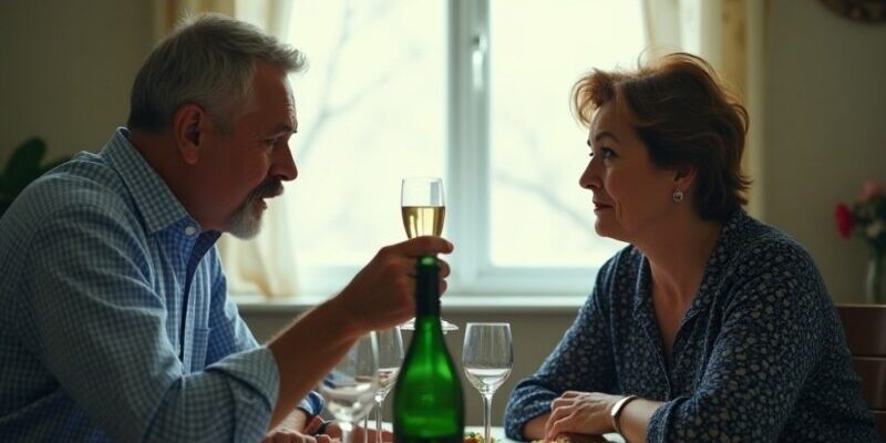 L’uomo annunciò alla famiglia che avrebbe lasciato la moglie per una donna più giovane: ciò che la donna disse subito dopo lasciò a bocca aperta!