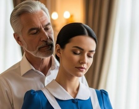 Il milionario settantenne non si sarebbe mai aspettato… che la giovane e tranquilla cameriera che lo aveva fatto sentire di nuovo ventenne sarebbe diventata il centro di uno scandalo che la sua stessa linea di sangue non era preparata ad affrontare.