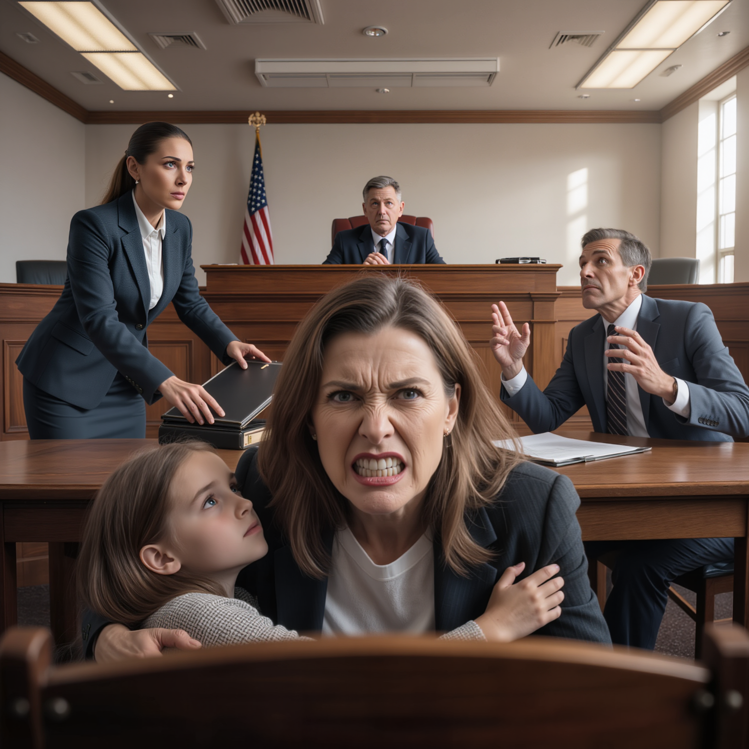 His lawyer went pale at the counsel table, and my husband’s smirk slid off his face like melted ice. Bradley Whitmore, the man everyone feared, stared at the pages he had just been handed and swallowed hard. Vincent leaned in to murmur something smug, but Whitmore snapped under his breath, “Stop talking.” In that tiny moment, I knew the story had flipped. Seven weeks earlier Vincent had pointed at the front door and said, “Forty eight hours, Miranda. Be gone.”