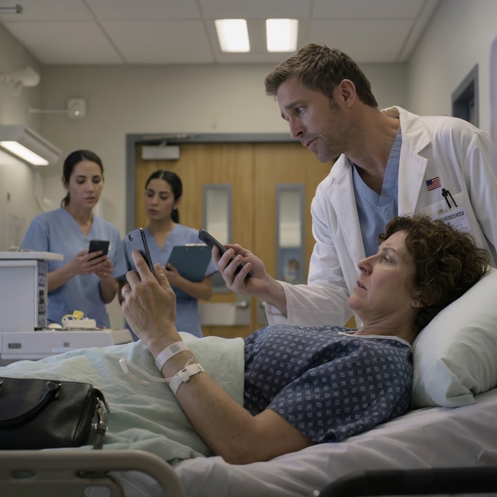 For my 56th birthday, my stepdaughter sent me a pair of earbuds as a gift. i happily showed them at work. suddenly, one coworker looked closer and went pale. “you should take this to the police,” he whispered.