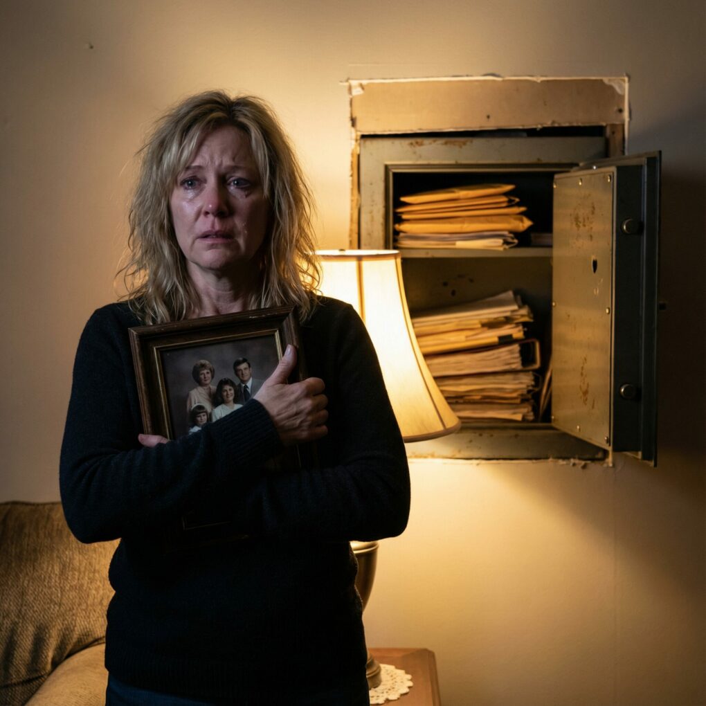 My husband brought his mother, who had cancer, home for me to take care of, and then he went away on business for a whole year. Before she passed away, she told me, “Look behind the picture hanging on the wall!” I was completely shocked when I discovered…